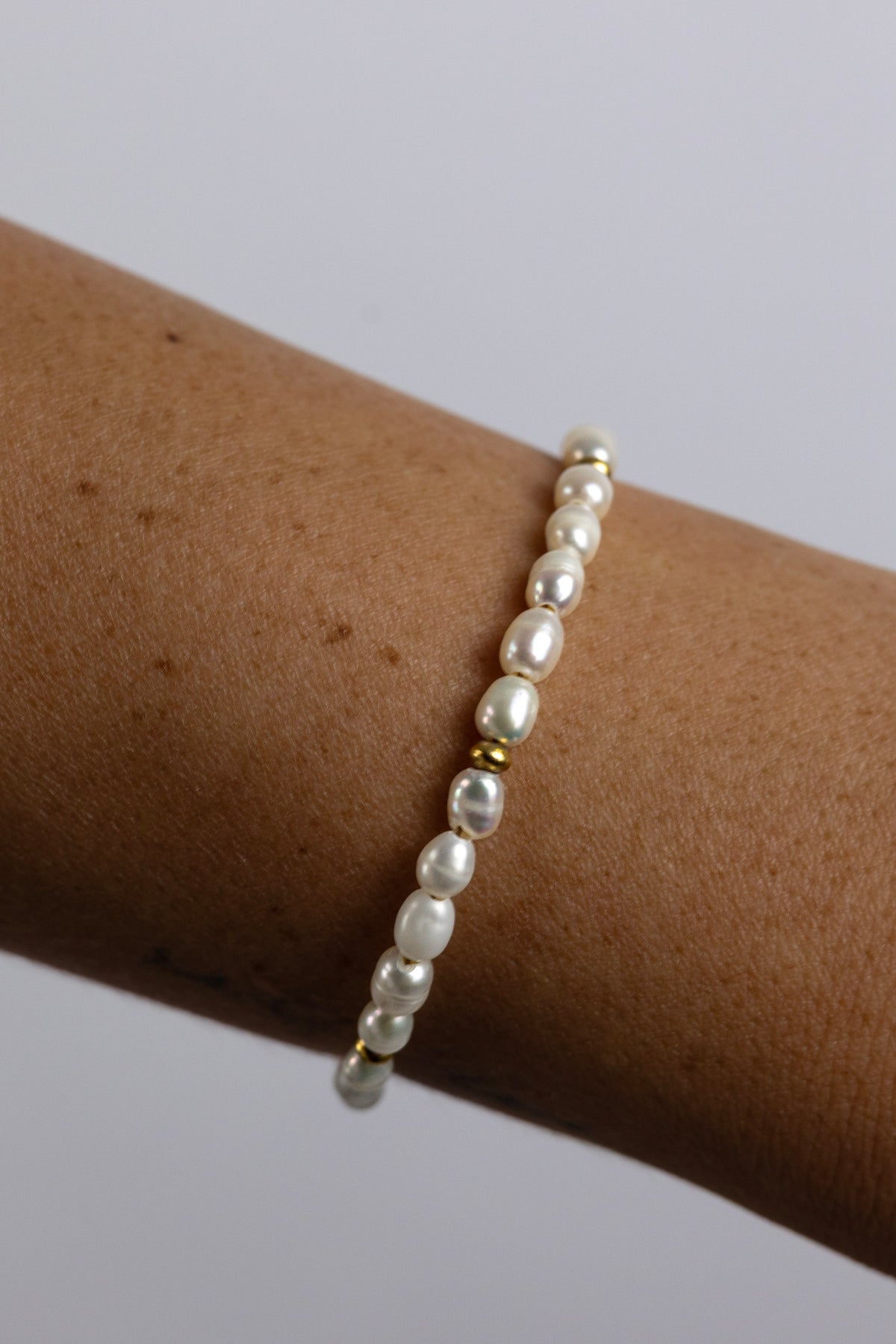 Pearl & Gold | צמיד