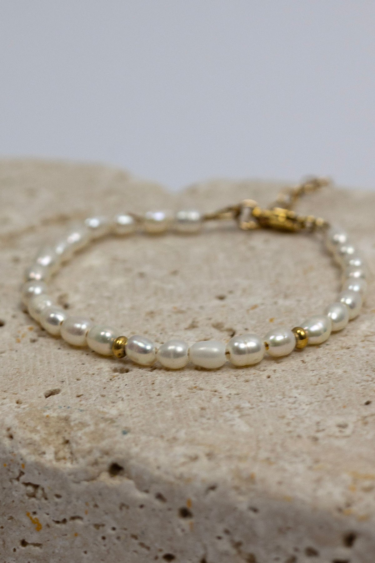 Pearl & Gold | צמיד